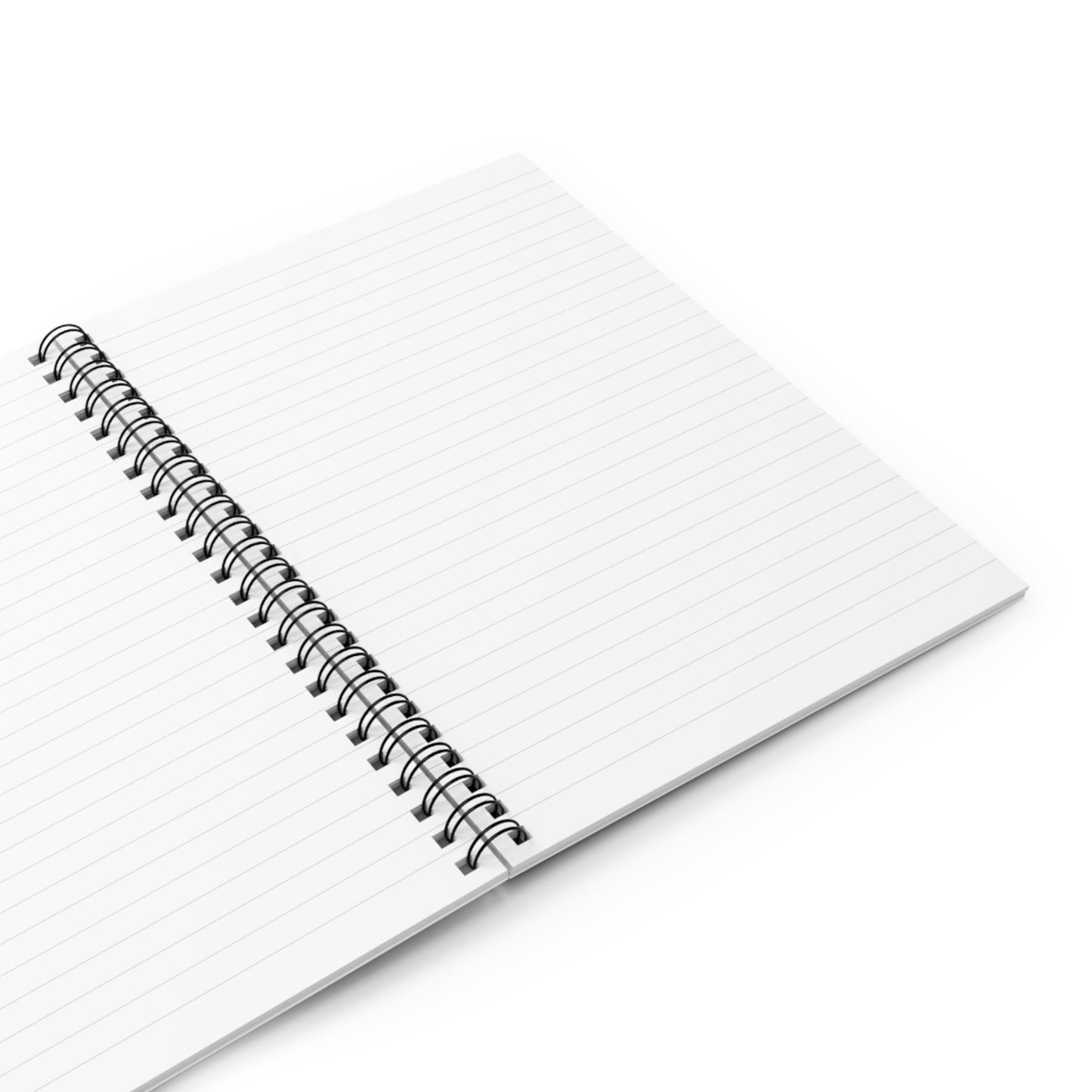 Floral Doodle Spiral Notebook - Colorful Hand-Drawn Flowers, Ruled Journal for Notes & Sketches